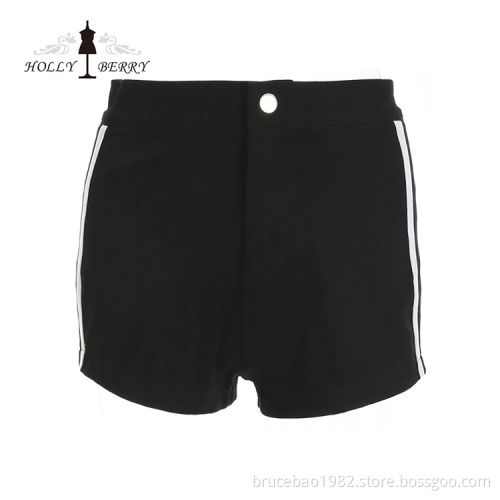 Mini Short Sport Streaks on the Side Fashion Short Pant Sport Sexy Slacks